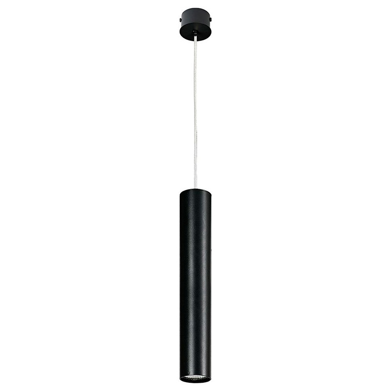 Подвесной светильник Luis Trumpet Tube Black Lamp Черный Подвесной светильник Luis Trumpet Tube Black Lamp Черный в Волгограде | Loft Concept