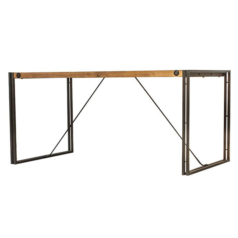 Стол Industrial Brooklyn dining table big Акация Графит Стол Industrial Brooklyn dining table big Акация Графит в Волгограде | Loft Concept