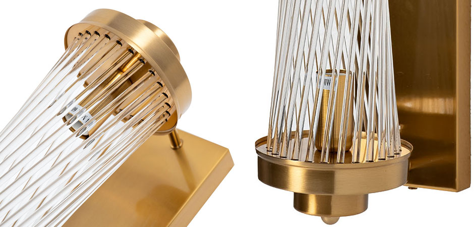 Бра Glass Tubes Brass Бра Glass Tubes Brass - Loft-Concept в Волгограде