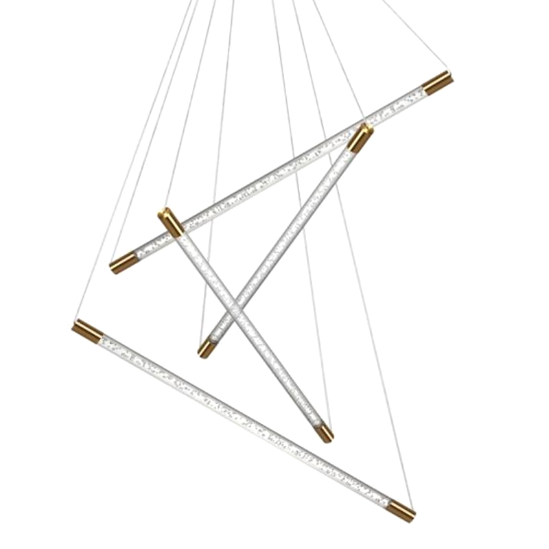 Люстра Trumpet tube 30Вт Золотой Люстра Trumpet tube 30Вт Золотой в Волгограде | Loft Concept