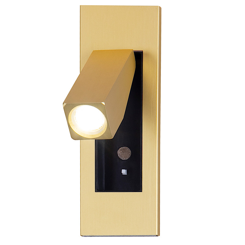 Бра Gold Led Chelsom Limited Золотой Прозрачный в Волгограде | Loft Concept 