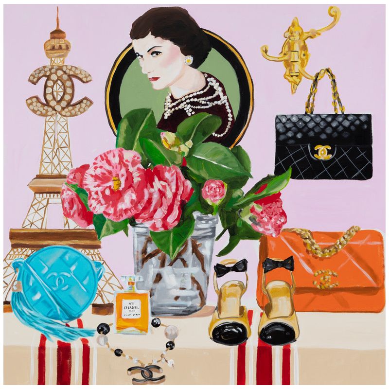 Картина Coco Chanel - In Her Shoes Мульти Картина Coco Chanel - In Her Shoes Мульти в Волгограде | Loft Concept