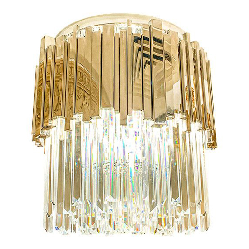 Потолочный светильник Luxxu Modern Round Light Gold 45 Золотой Прозрачное Стекло Потолочный светильник Luxxu Modern Round Light Gold 45 Золотой Прозрачное Стекло в Волгограде | Loft Concept