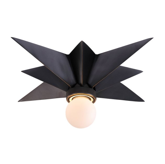 Потолочный светильник Star Ceiling Mount black Черный Потолочный светильник Star Ceiling Mount black Черный в Волгограде | Loft Concept
