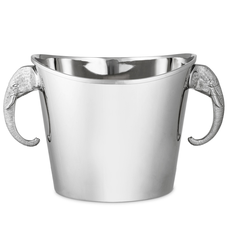 Ведерко для льда Eichholtz Wine Cooler Maharaja Никель Ведерко для льда Eichholtz Wine Cooler Maharaja Никель в Волгограде | Loft Concept