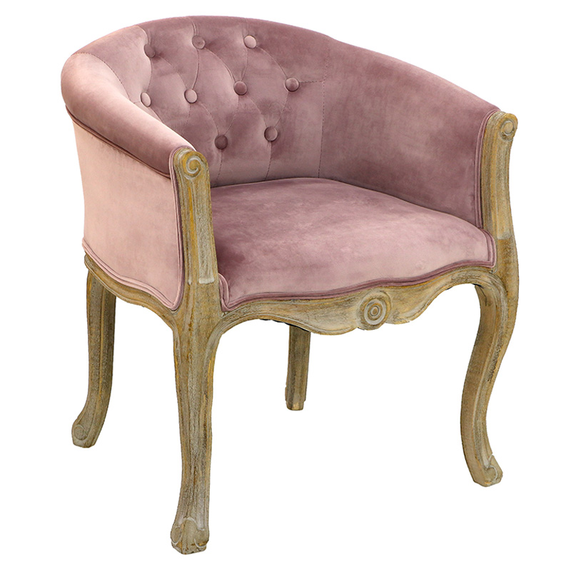 Кресло French Provence Armchair Roderic pink Розовый пастельный Кресло French Provence Armchair Roderic pink Розовый пастельный в Волгограде | Loft Concept