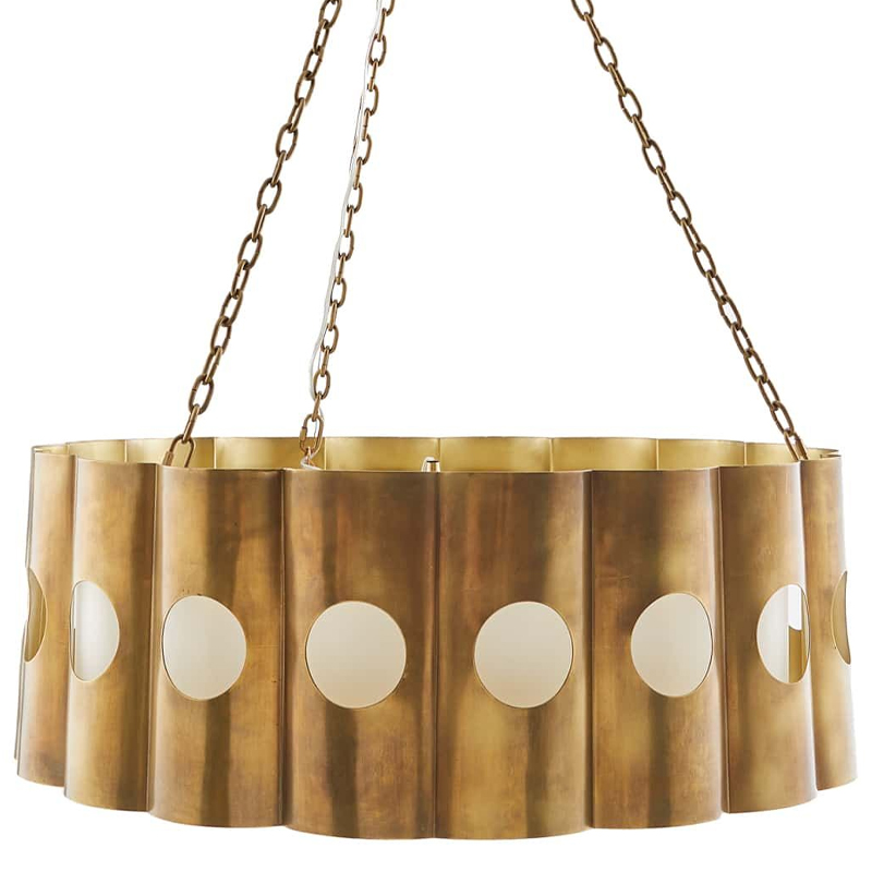 Люстра Arteriors SACRAMENTO CHANDELIER Латунь Белый Люстра Arteriors SACRAMENTO CHANDELIER Латунь Белый в Волгограде | Loft Concept