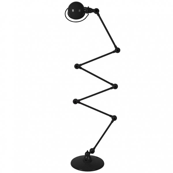 Торшер Zigzag Floor Lamp Черный Торшер Zigzag Floor Lamp Черный в Волгограде | Loft Concept