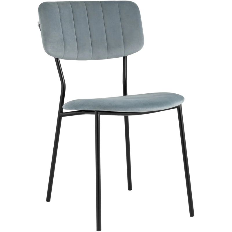 Стул Singer Chair без подлокотника Серо-Голубой Велюр Серо-голубой Черный Стул Singer Chair без подлокотника Серо-Голубой Велюр Серо-голубой Черный в Волгограде | Loft Concept