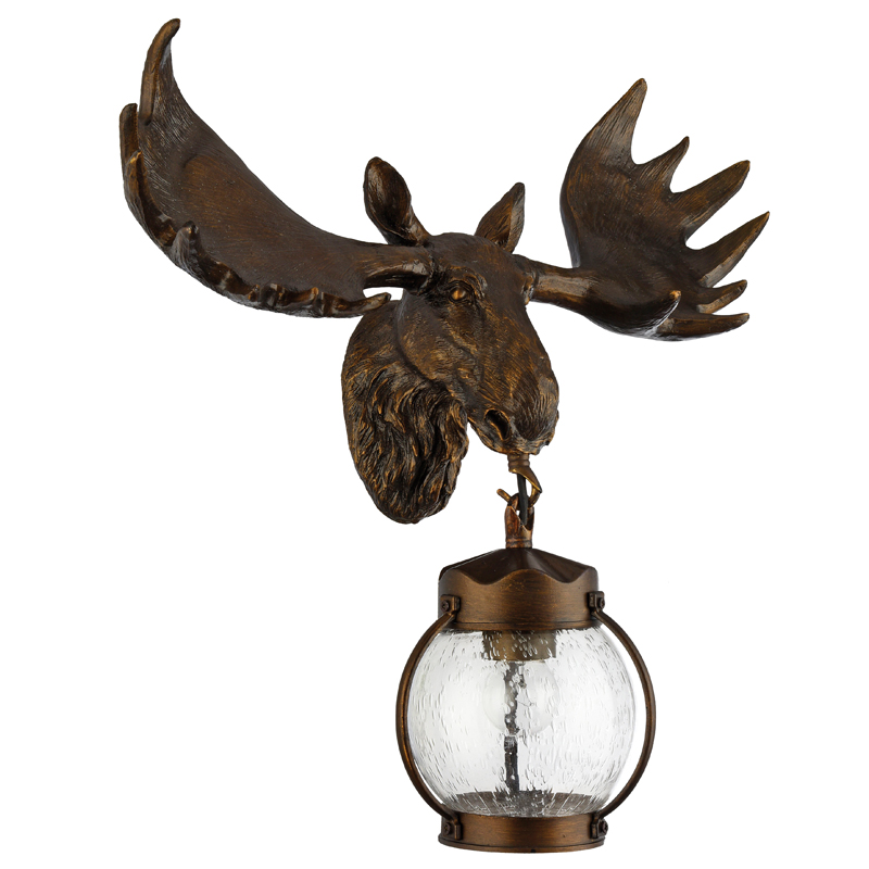 Уличный светильник Moose Lantern Коричневый винтаж Прозрачное Стекло Уличный светильник Moose Lantern Коричневый винтаж Прозрачное Стекло в Волгограде | Loft Concept