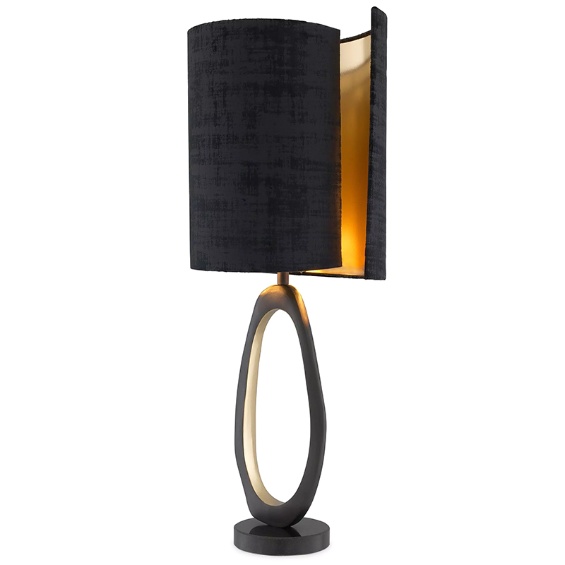 Настольная лампа Eichholtz Table Lamp Kilian Черный Латунь Настольная лампа Eichholtz Table Lamp Kilian Черный Латунь в Волгограде | Loft Concept
