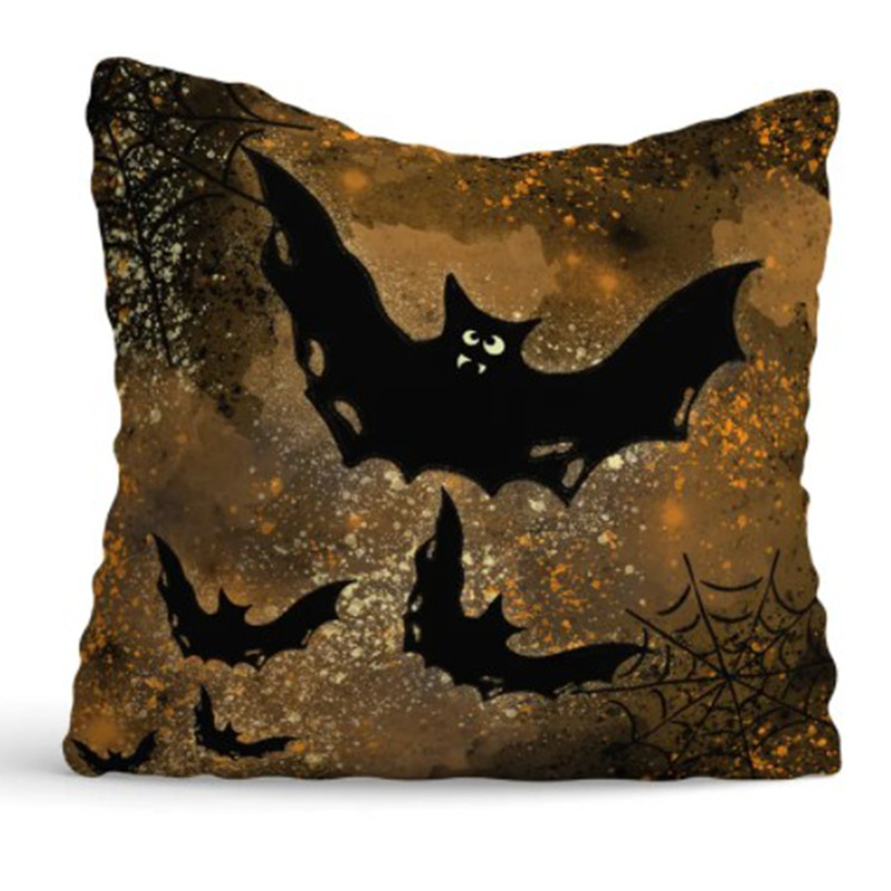 Подушка Halloween Bat Черный Серый Подушка Halloween Bat Черный Серый в Волгограде | Loft Concept