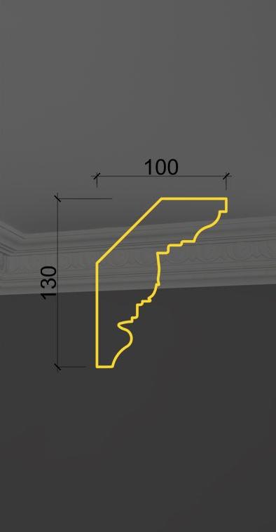 Карниз с орнаментом KO-12 в Волгограде
