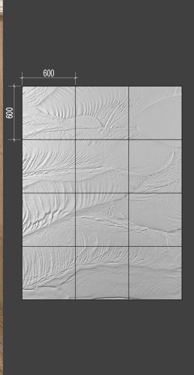 Барельеф DESERT в Волгограде