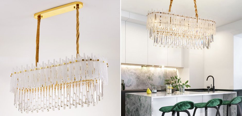 Люстра Murano Glass ICE Chandelier Rectangle Люстра Murano Glass ICE Chandelier Rectangle - Loft-Concept в Волгограде