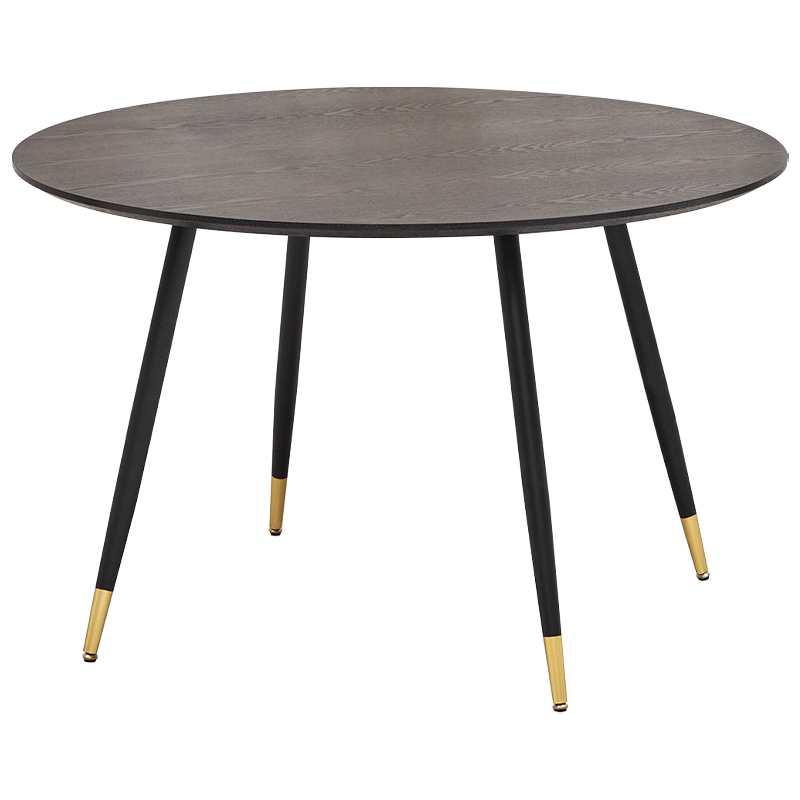 Круглый обеденный стол Mateo Round Dinner Table Коричневый Латунь Круглый обеденный стол Mateo Round Dinner Table Коричневый Латунь в Волгограде | Loft Concept