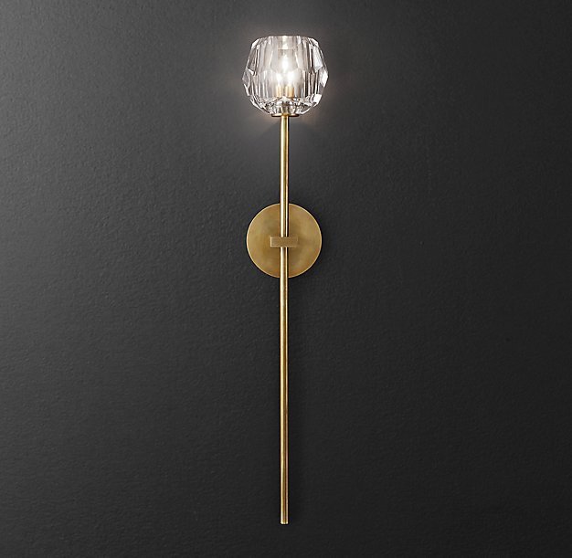 Бра RH Boule de Cristal Long Sconce Brass Латунь Бра RH Boule de Cristal Long Sconce Brass Латунь в Волгограде | Loft Concept