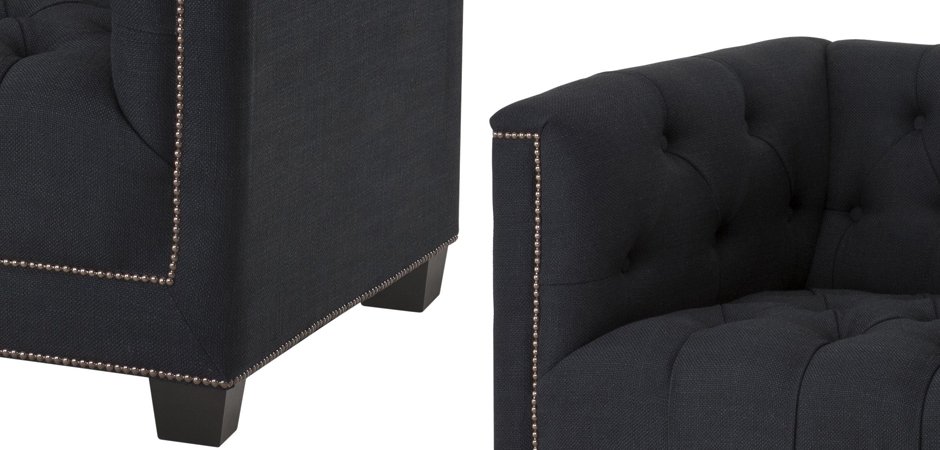 Кресло Eichholtz Chair Paolo Black Кресло Eichholtz Chair Paolo Black - Loft-Concept в Волгограде