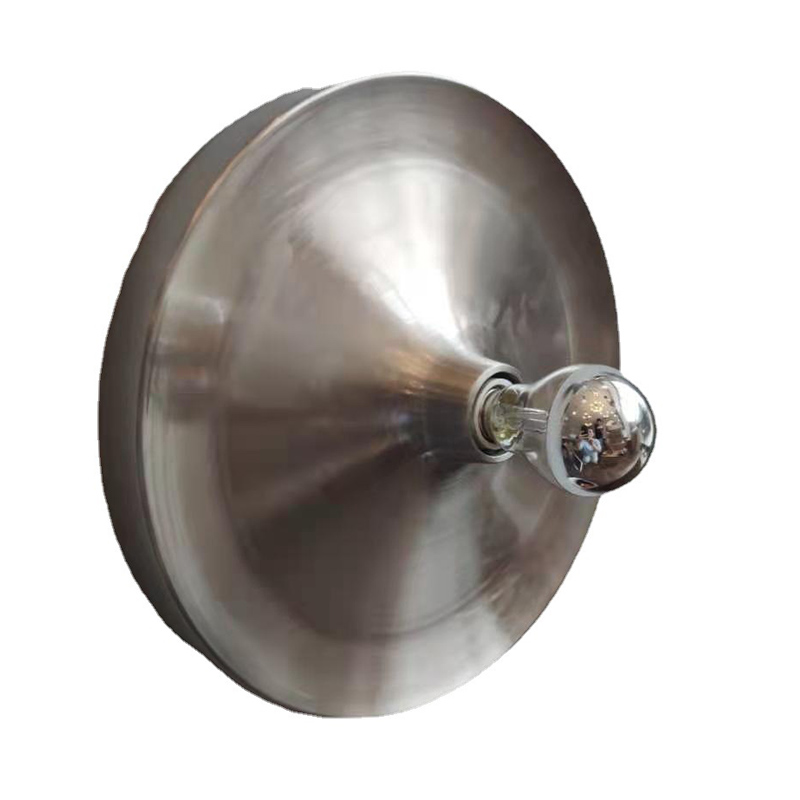 Бра металл в стиле лофт Metal Disk Loft Серебряный Бра металл в стиле лофт Metal Disk Loft Серебряный в Волгограде | Loft Concept