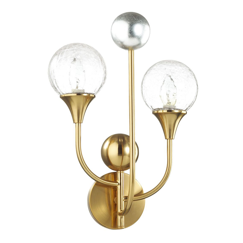 Бра Benniga Sconce Золотой Прозрачный (Transparent) Бра Benniga Sconce Золотой Прозрачный (Transparent) в Волгограде | Loft Concept