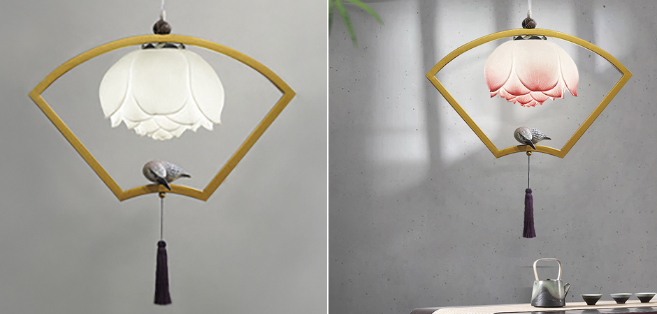 Подвесной светильник Bird with Tassel Fan Подвесной светильник Bird with Tassel Fan - Loft-Concept в Волгограде