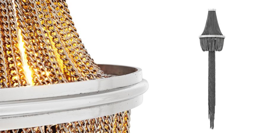 Бра Wall Lamp Martinez Nickel - Loft-Concept в Волгограде