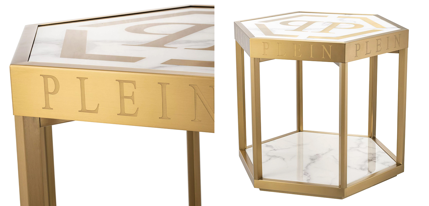 Приставной стол Philipp Plein Side Table Billionaire - фото