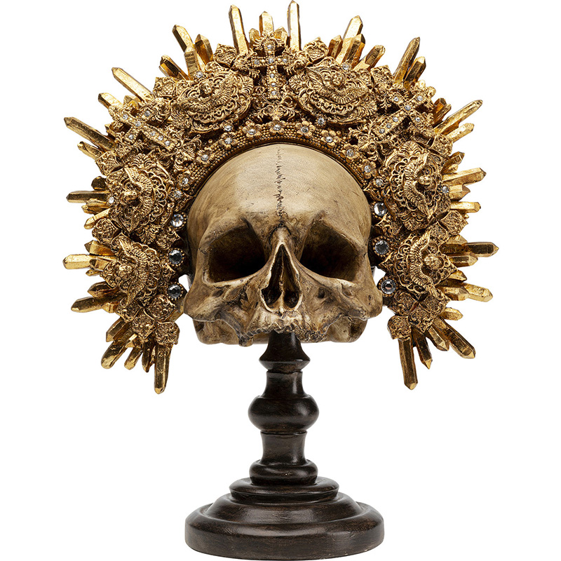 Статуэтка Skull Золотой в Волгограде | Loft Concept 