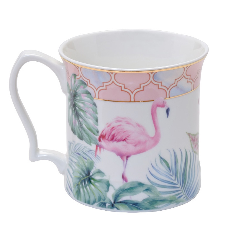 Кружка NATURE Pattern Flamingo Мульти Кружка NATURE Pattern Flamingo Мульти в Волгограде | Loft Concept