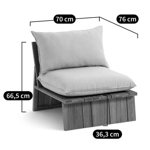 Уличное кресло из массива акации Trivett Wooden Chair Уличное кресло из массива акации Trivett Wooden Chair в Волгограде