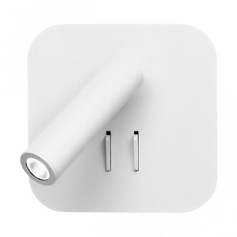 Бра Chelsom WALL LED DOCK White Square Белый Бра Chelsom WALL LED DOCK White Square Белый в Волгограде | Loft Concept