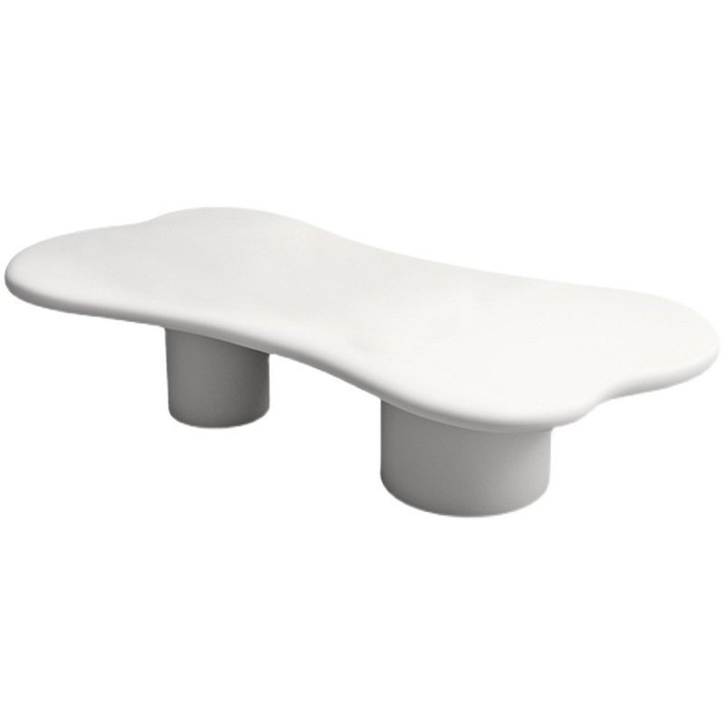 Кофейный стол Lula Curved Coffee Table Белый Кофейный стол Lula Curved Coffee Table Белый в Волгограде | Loft Concept