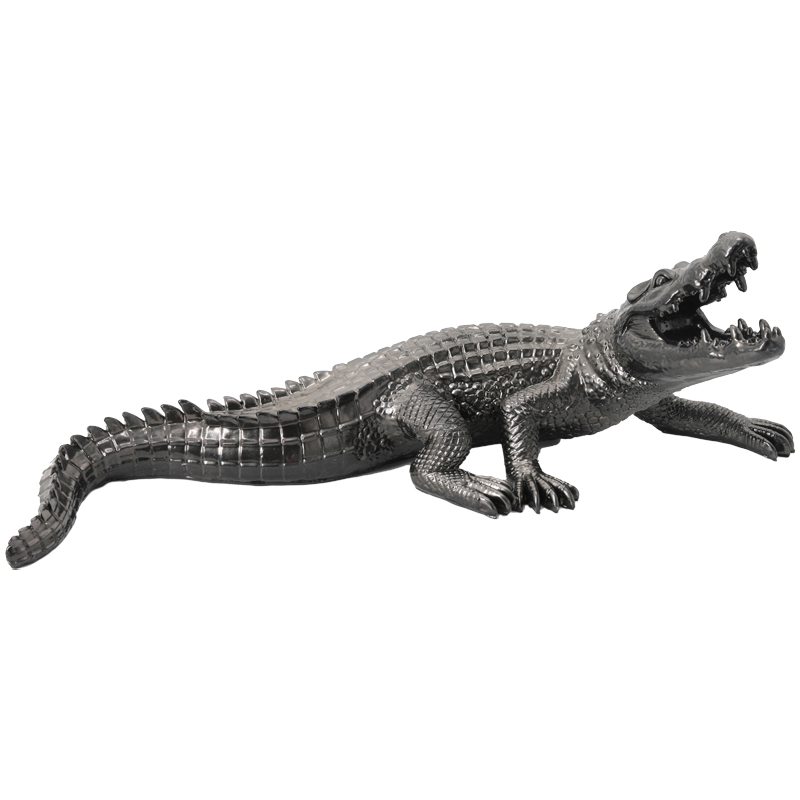 Статуэтка Crocodile Gray Серый (Gray) Статуэтка Crocodile Gray Серый (Gray) в Волгограде | Loft Concept