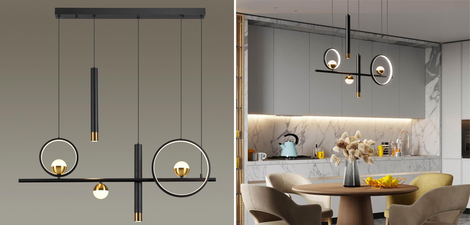 Люстра Scales Черная Люстра Scales Черная - Loft-Concept в Волгограде