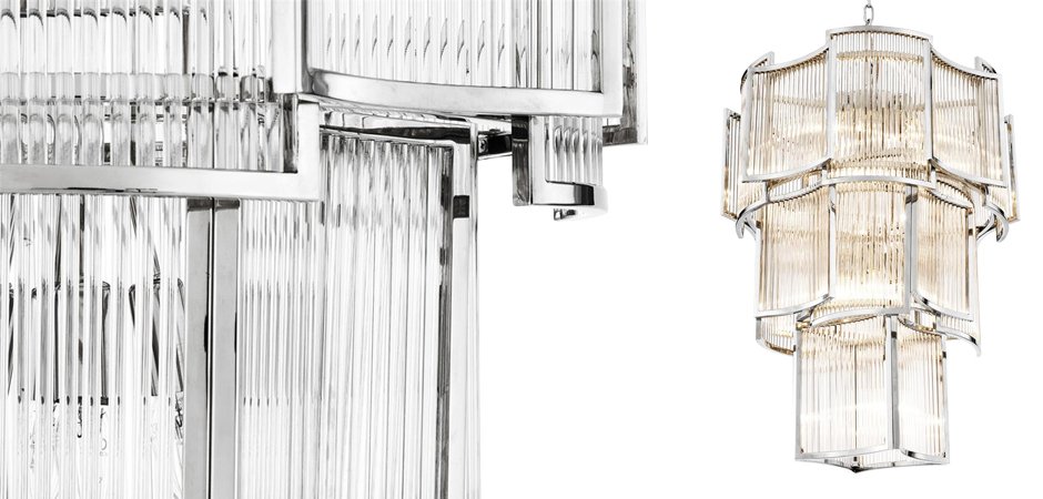 Люстра Chandelier Jet Set Nickel Люстра Chandelier Jet Set Nickel - Loft-Concept в Волгограде