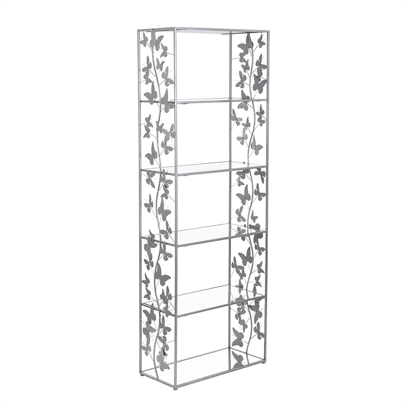 Стеллаж Silver Butterfly Wide Серебряный Стеллаж Silver Butterfly Wide Серебряный в Волгограде | Loft Concept