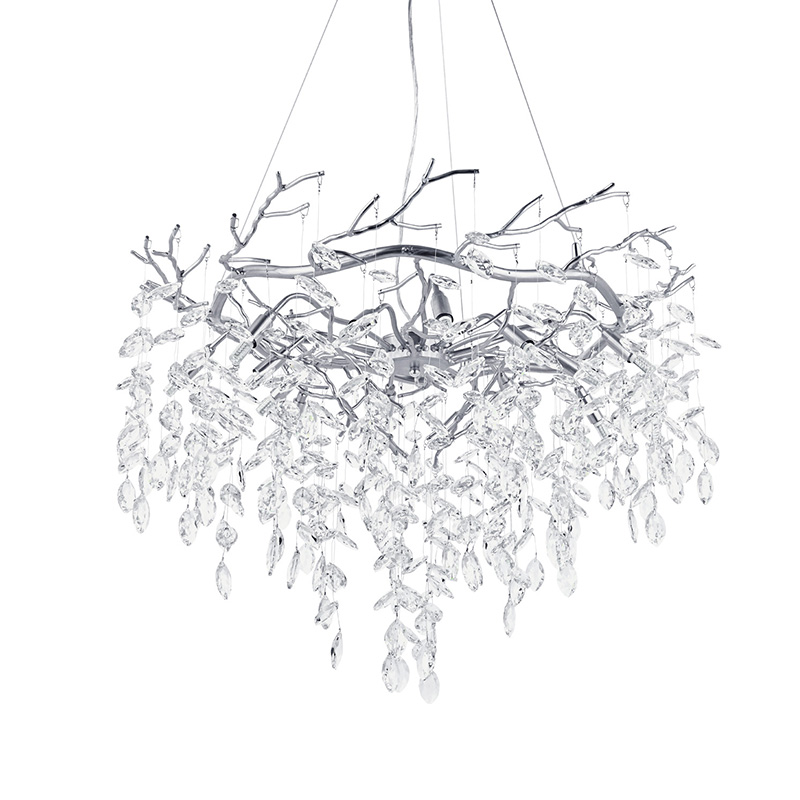 Люстра Декоративная Jacaranda Silver Серебряный Люстра Декоративная Jacaranda Silver Серебряный в Волгограде | Loft Concept
