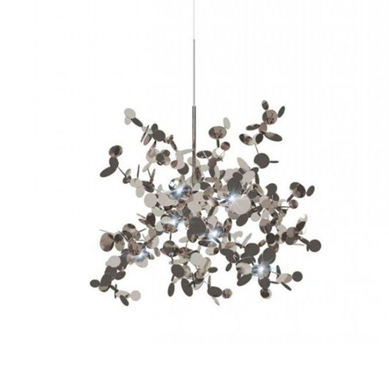Люстра Terzani Argent Suspension Silver Pendant lamp диаметр 40 Серебряный Люстра Terzani Argent Suspension Silver Pendant lamp диаметр 40 Серебряный в Волгограде | Loft Concept