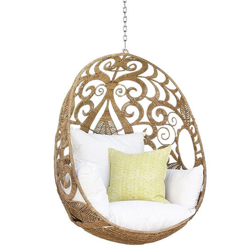 Подвесное плетеное кресло Azure Hanging Chair Бежевый Древесина Подвесное плетеное кресло Azure Hanging Chair Бежевый Древесина в Волгограде | Loft Concept