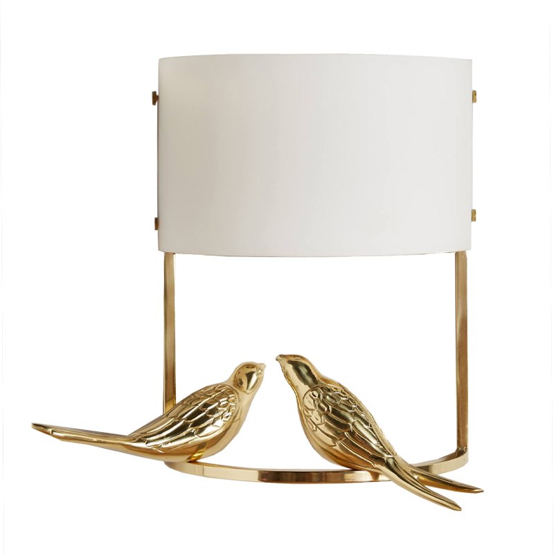 Бра Birds Twitter Золотой Белый Бра Birds Twitter Золотой Белый в Волгограде | Loft Concept