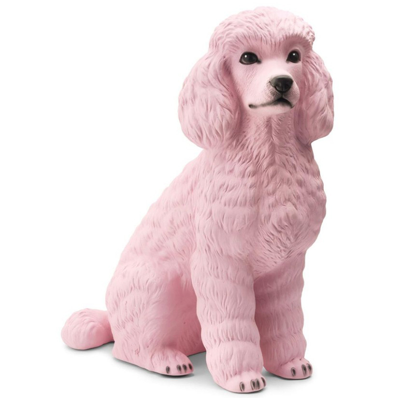 Статуэтка Abhika Poodle Bisc. Pink Розовый Статуэтка Abhika Poodle Bisc. Pink Розовый в Волгограде | Loft Concept