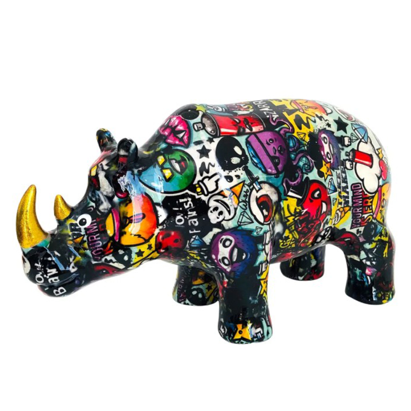 Статуэтка Graffiti Rhinoceros Мульти Статуэтка Graffiti Rhinoceros Мульти в Волгограде | Loft Concept