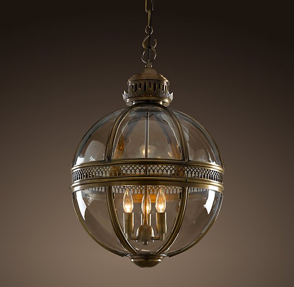 Люстра Sphere Old Roman Chandelier Латунь Античная полированная Люстра Sphere Old Roman Chandelier Латунь Античная полированная в Волгограде | Loft Concept