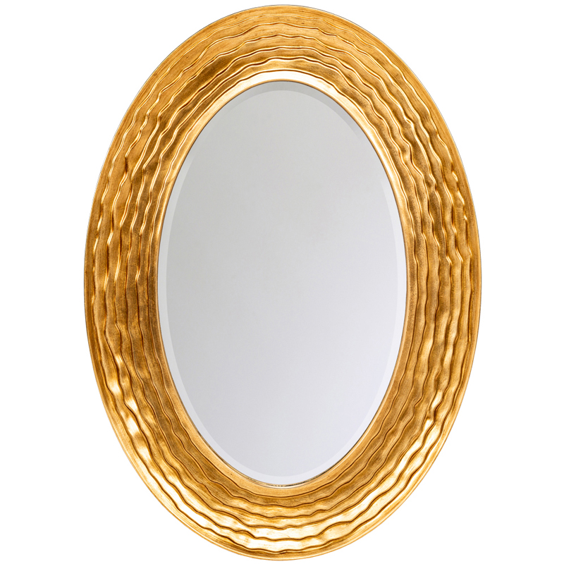 Зеркало Golden Waves Oval Mirror  в Волгограде | Loft Concept 