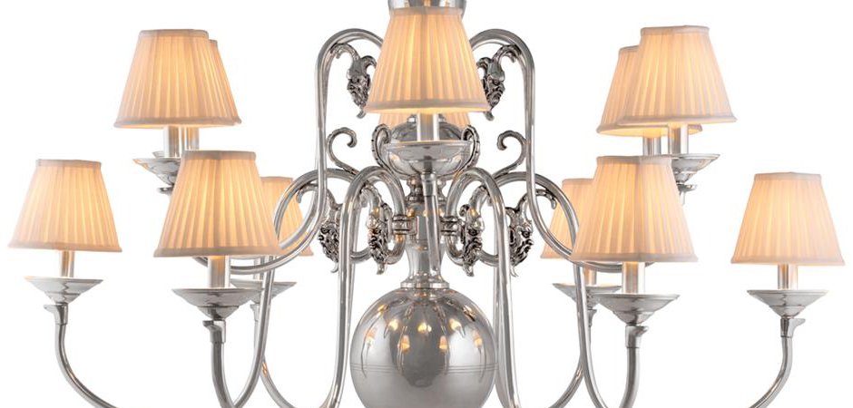Люстра Eichholtz Chandelier La Chapelle Silver - Loft-Concept в Волгограде