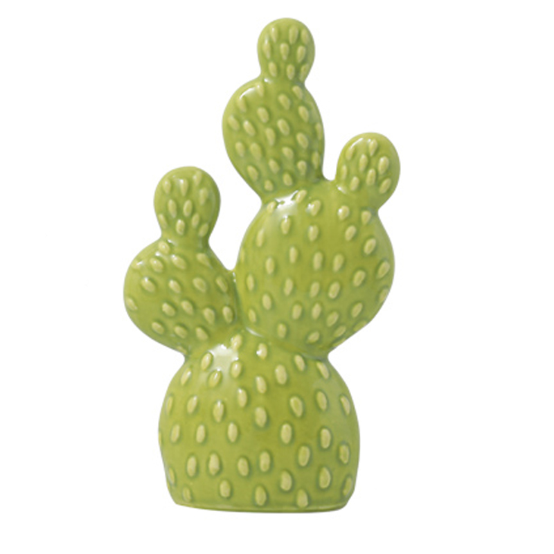 Статуэтка Flat Cactus Салатовый Статуэтка Flat Cactus Салатовый в Волгограде | Loft Concept