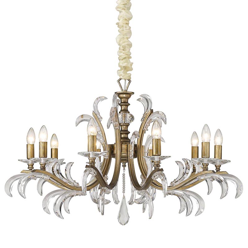 Люстра Blenden Chandelier 100 Серебряный Люстра Blenden Chandelier 100 Серебряный в Волгограде | Loft Concept