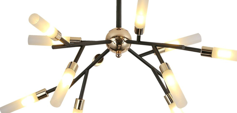 Люстра White Tube Valley Arredoluce Chandelier 12 Люстра White Tube Valley Arredoluce Chandelier 12 - Loft-Concept в Волгограде