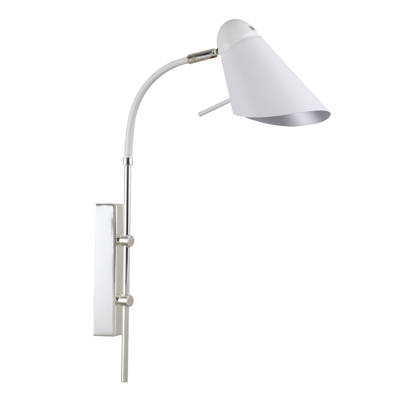 Бра Silvi Sconce Серебряный Белый в Волгограде | Loft Concept 