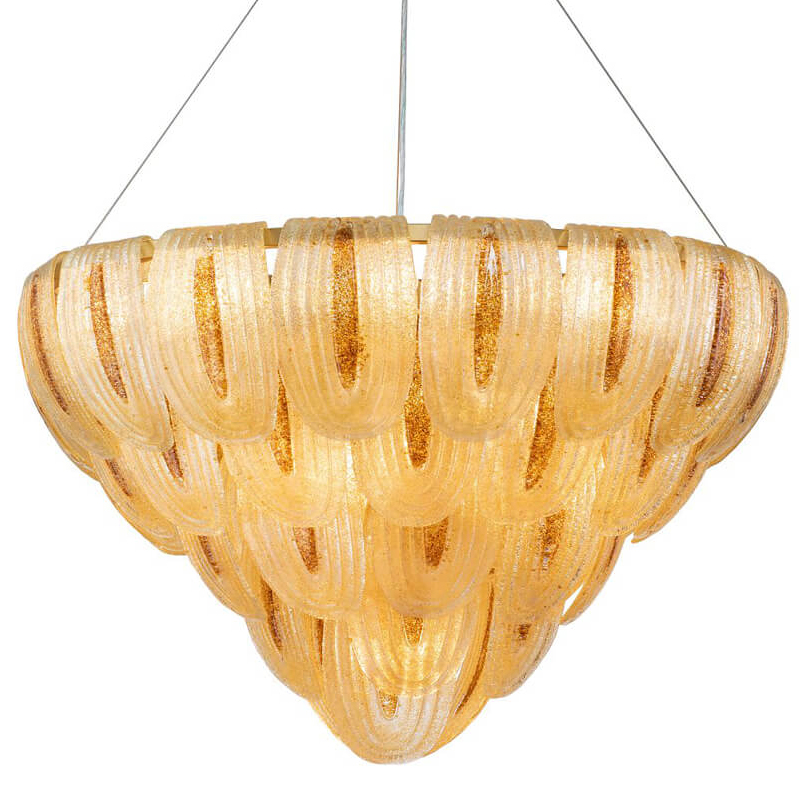Люстра Drooping Leaves Chandelier 100 Золотой Люстра Drooping Leaves Chandelier 100 Золотой в Волгограде | Loft Concept